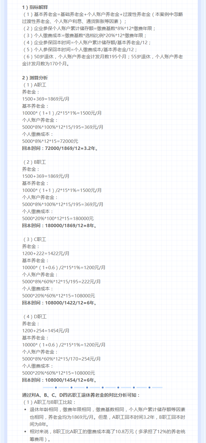 公司缴15年社保和个人缴15年社保，到手有没有差距呢？_03